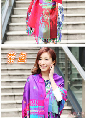 秋冬风尚新选择 波西米亚民族披肩，时尚与温暖的完美融合