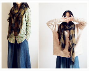 柔软温暖的大围巾 多用途的时尚披肩